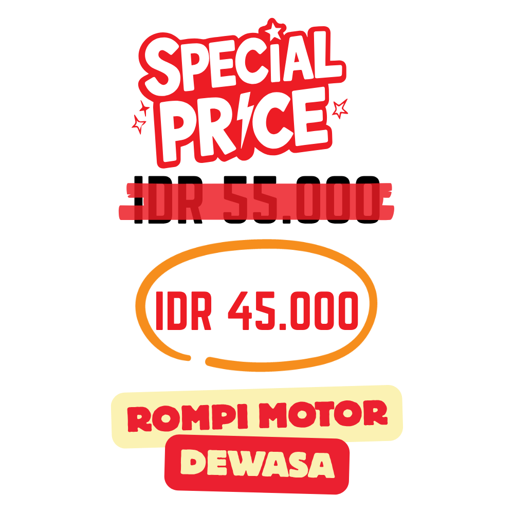 Promo Rompi Motor Lipat Smart Vest harga spesial perlindungan praktis untuk bikers dewasa